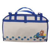 Max Oxford Cloth Car Storage Bag Folding Mobile Mummy Bag Blue