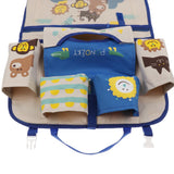 Max Oxford Cloth Car Storage Bag Folding Mobile Mummy Bag Blue
