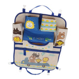 Max Oxford Cloth Car Storage Bag Folding Mobile Mummy Bag Blue