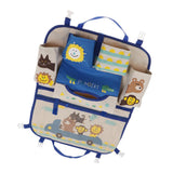 Max Oxford Cloth Car Storage Bag Folding Mobile Mummy Bag Blue