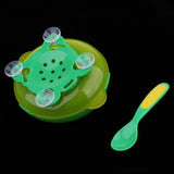 Maxbell Baby Feeding Bowl Toddler Suction Bowl TablewareGreen