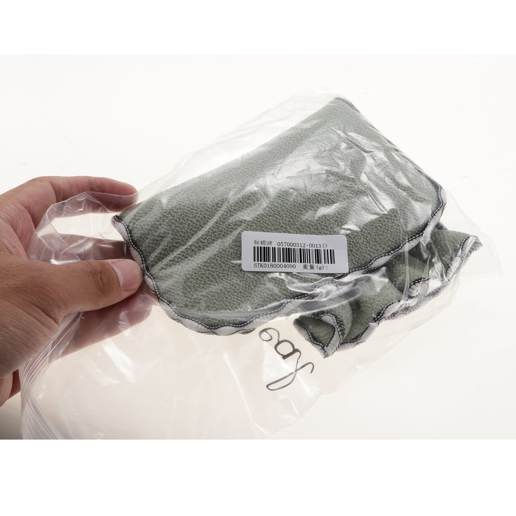 Maxbell Lace Shower Glove Bath Scrubber Dead Skin Cell Exfoliator Mitt Light Green