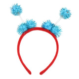 Maxbell Kid Bee Pom Ball Headband Cosplay Costume Halloween Headwear Light Blue