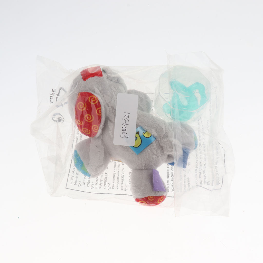 Maxbell Baby Kids Silicone Pacifier Holder Plush Animal Detachable ToyElephant