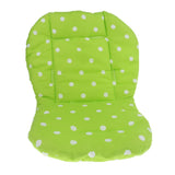 Max Baby Pushchair Stroller Kids Seat Pad Pram Liner Cushion Mat Green Dot