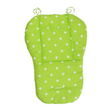 Max Baby Pushchair Stroller Kids Seat Pad Pram Liner Cushion Mat Green Dot