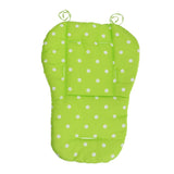 Max Baby Pushchair Stroller Kids Seat Pad Pram Liner Cushion Mat Green Dot