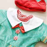 Maxbell Baby Santa's Elf Fancy Dress Up Christmas Costume Outfit 10-12Months Santa Elf