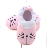 Cute Cartoon Animal Unisex Kids Toddler Soft Sole Baby Shoes Cat - 11cm