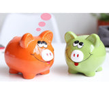 Max Ceramic piggy bank creative piggy bank classmate birthday gift Green
