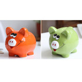 Max Ceramic piggy bank creative piggy bank classmate birthday gift Green