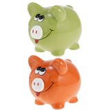 Max Ceramic piggy bank creative piggy bank classmate birthday gift Green