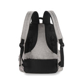 Maxbell Baby Diaper Bag Backpack W/Stroller Large Capacity Changing Bag Light Gray
