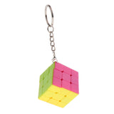 Maxbell Mini 3x3x3 Magic Cube Speed Twist Cube KeychainIntelligence Toy Gift