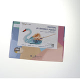 Maxbell Children's Handmade DIY 3D Wooden Jigsaw Puzzle Educational Toy Swan