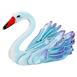 Maxbell Children's Handmade DIY 3D Wooden Jigsaw Puzzle Educational Toy Swan