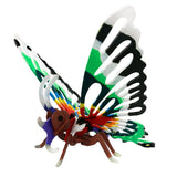 Maxbell Children's Handmade DIY 3D Wooden Jigsaw Puzzle Educational Toy Butterfly