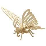 Maxbell Children's Handmade DIY 3D Wooden Jigsaw Puzzle Educational Toy Butterfly