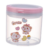 Maxbell Baby Kids Large Capacity Milk Powder Cartoon Box Snack Containers Pink