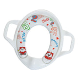 Maxbell Soft Padded Potty Training Seat Kids Baby Toilet With Handles White