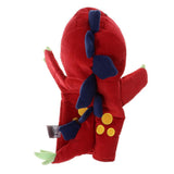 Max Soft Cloth T-Rex Dinosaur Doll Hand Puppet with Movable Mouth Kids Toy Red