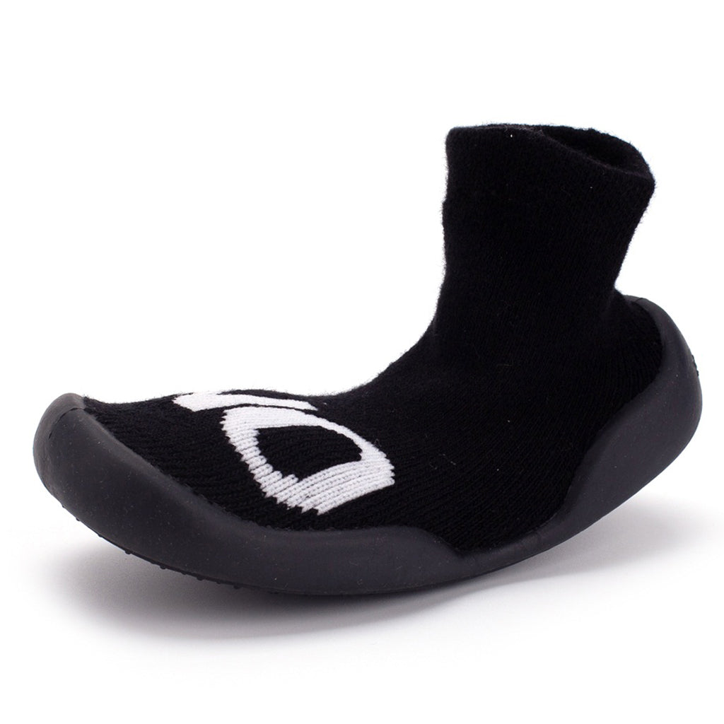 Maxbell Baby Toddler Cotton Sock Shoes Anti Slip Sole Inner12cm(6-12M) Letter