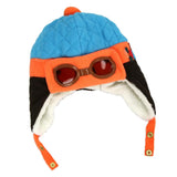 Maxbell Baby Boys Girls Kids Winter Pilot Aviator Warm Cap Hat Earflap Beanie Blue