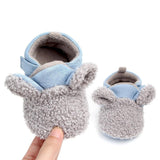 Maxbell Baby Soft Sole Shoes Sneakers Winter Warm Boots Trainer 9-15Months Grey