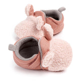 Baby Soft Sole Shoes Sneakers Winter Warm Boots Trainer 3-6Months Pink