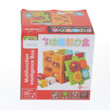 Maxbell Intelligence Cube Baby Educational Toy Animal Building Blocks Revolving Gear