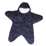 Maxbell Newborn Infant Sleeping Bag Baby Starfish Swaddle Blanket Sleep Bed Wrap 0-8Months Blue