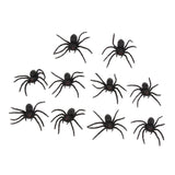 Maxbell 10 Spiders Party Favor for Costume Party Carnivals Halloween Joking Decor