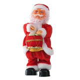 Max Animated Musical Dancing Drum Santa Claus Christmas Doll Figure Home Decor