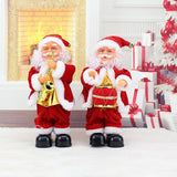 Max Animated Musical Dancing Drum Santa Claus Christmas Doll Figure Home Decor