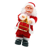 Max Animated Musical Dancing Drum Santa Claus Christmas Doll Figure Home Decor