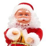 Max Animated Musical Dancing Drum Santa Claus Christmas Doll Figure Home Decor