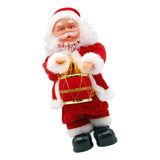 Max Animated Musical Dancing Drum Santa Claus Christmas Doll Figure Home Decor