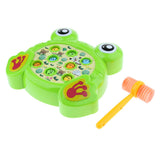 Maxbell Adorable Frog shaped Whack the Mole Game Toy Classic Board Game Fun Family Activity Toys Xmas Gift for Boys & Girls