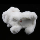 Max Electronic Plush Dog Robot Toy Walk Bark Wag tail Kids Gift Bichon Frise