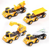 Max Pull Back Vehicle Construction Truck Model Toy Kids Gift Crane