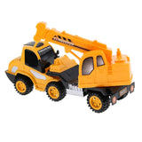 Max Pull Back Vehicle Construction Truck Model Toy Kids Gift Crane