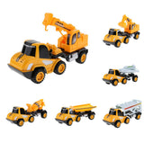 Max Pull Back Vehicle Construction Truck Model Toy Kids Gift Crane