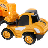 Max Pull Back Vehicle Construction Truck Model Toy Kids Gift Crane