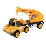 Max Pull Back Vehicle Construction Truck Model Toy Kids Gift Crane