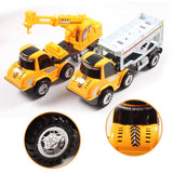 Max Pull Back Vehicle Construction Truck Model Toy Kids Gift Crane