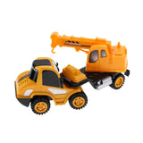 Max Pull Back Vehicle Construction Truck Model Toy Kids Gift Crane