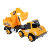Max Pull Back Vehicle Construction Truck Model Toy Kids Gift Excavator