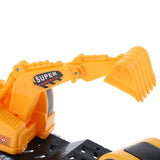 Max Pull Back Vehicle Construction Truck Model Toy Kids Gift Excavator