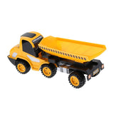 Max Pull Back Vehicle Construction Truck Model Toy Kids Gift Transport Truck