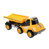 Max Pull Back Vehicle Construction Truck Model Toy Kids Gift Transport Truck